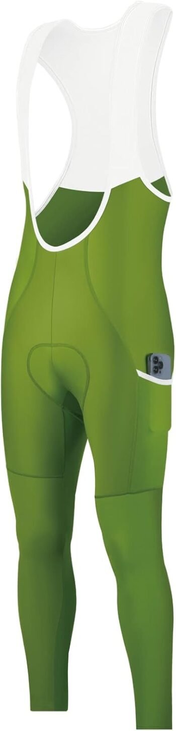 Thermal Flee Cycling Tights, Bibs Tights, Bike Bibs Pants for Fall and Cold Winter