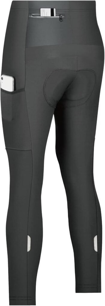 Thermal Flee Cycling Tights, Bibs Tights, Bike Bibs Pants for Fall and Cold Winter