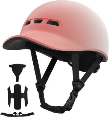 Bike Helmet,  Baseball Cap Adult Bike Helmets for Men Women Bicycle Helmet Lightweight Adjustable Cycling Helmet for Urban Commuter Road Biking