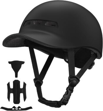 Bike Helmet,  Baseball Cap Adult Bike Helmets for Men Women Bicycle Helmet Lightweight Adjustable Cycling Helmet for Urban Commuter Road Biking