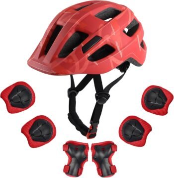 Kids Bike Helmet for Boys Girls,Toddler Bicycle Helmets ,Adjustable Children Multi-Sports Cycling Skateboard Scooter Roller Skating Lightweight Safety Helmet