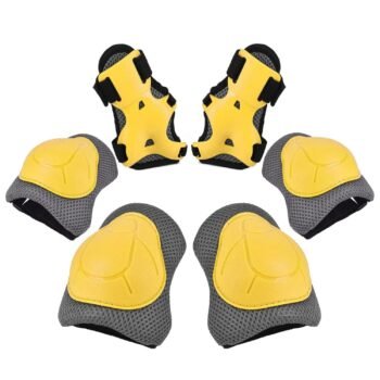 Kids/Youth Knee Pad Elbow Wrist Pads Guards Protective Gear Set, for Roller Skates,Cycling Bike,Skateboard,Inline Skatings ,Scooter Riding ,and Other Outdoor Sports Activities