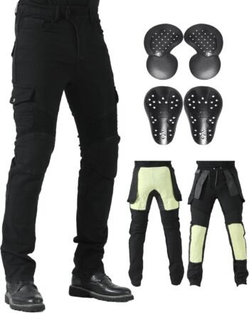 Motorcycle Pants for Men with ive Lining for Motocross Motorbike Dirt Bike Jeans  Armored Riding Pants