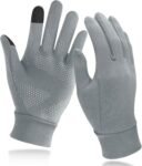 Lightweight Running Gloves, Touch Screen Anti-Slip Warm Gloves Liners for Cycling Biking Sporting Driving for Men Women