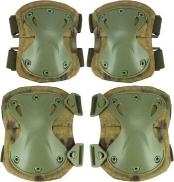 Tactical Combat Knee & Elbow Protective Pads Set for Outdoor  Paintball Game Cycling Safety Skateboarding Gear Skates Knee Protection Guard Pads