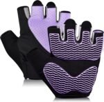 Gym Gloves - Fingerless, Breathable Workout Gloves for Weightlifting, Cycling & More